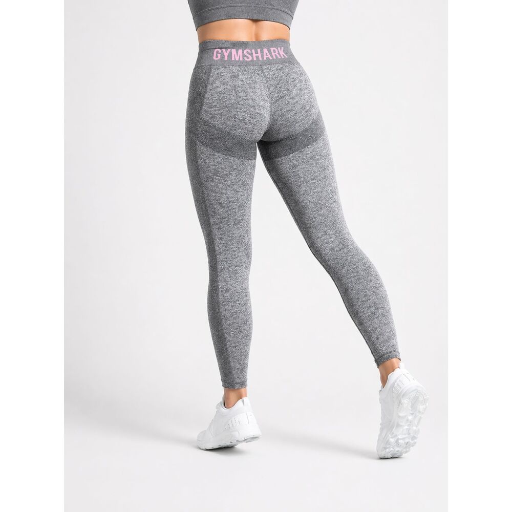 Gymshark Flex High Waisted Seamless Leggings Gray Marl XS Sculpt